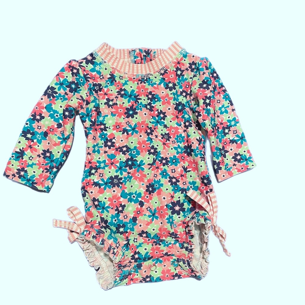 Ridge Butts 0-3 month floral one piece